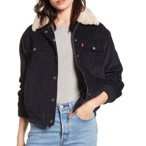 Levi's The Amanda Corduroy Bomber Jacket